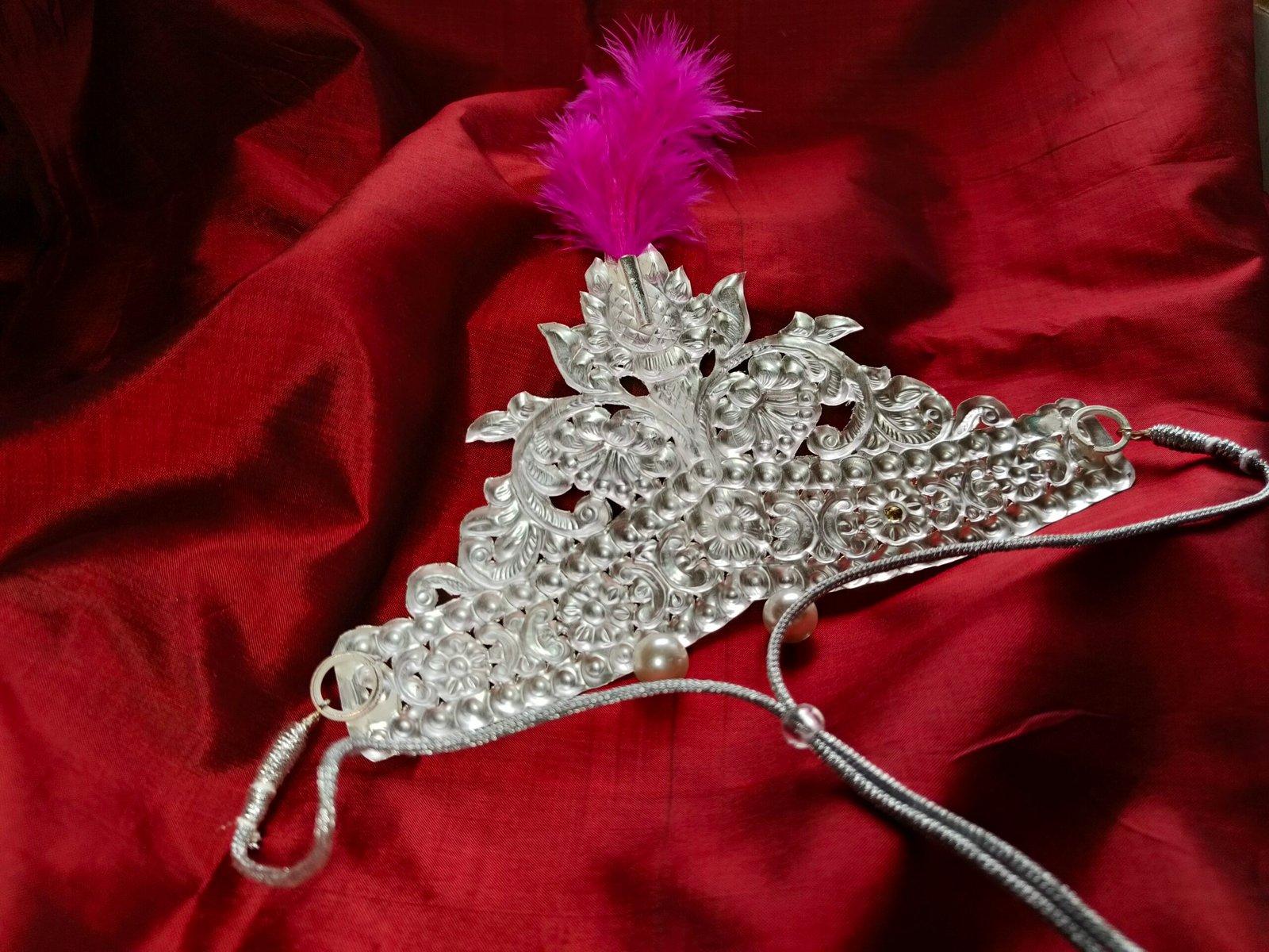 7inch Fulkari Mukut view 2