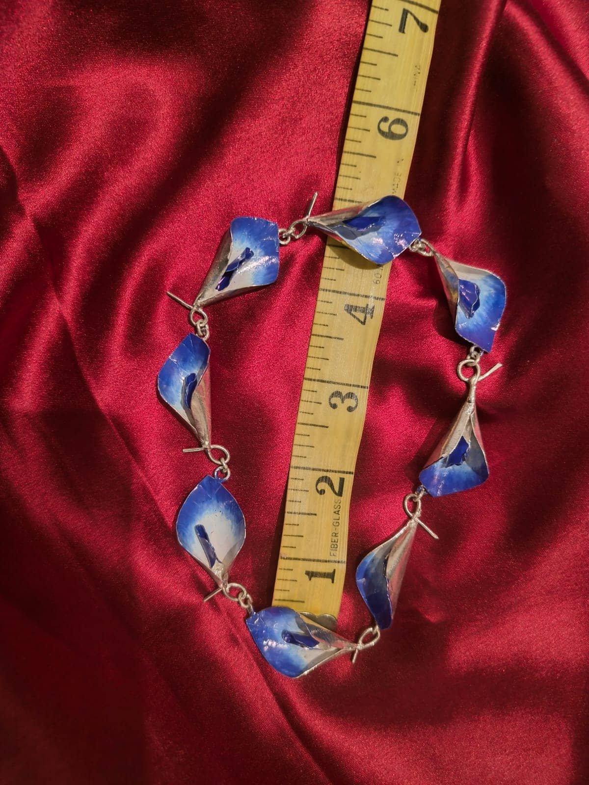 Aparajita / Nilkanth / Gokarna Flower Garland view 4