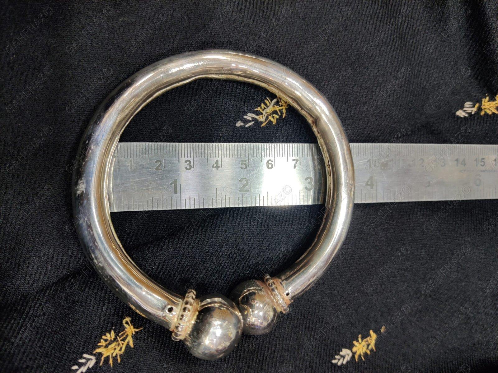 Bedi/Kundala/Parad Anklet/ Kada  for Hanumanjis Leg view 4