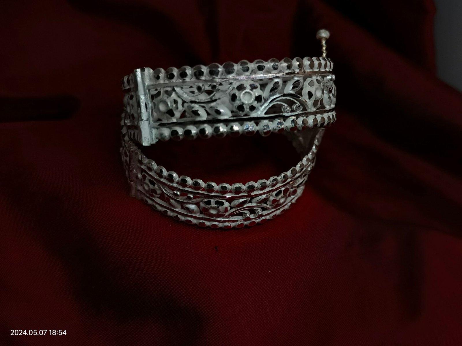 Blossoming Chur/Traditional Casual Party Bangles for Women and Girls 2.4, 2.5 view 4