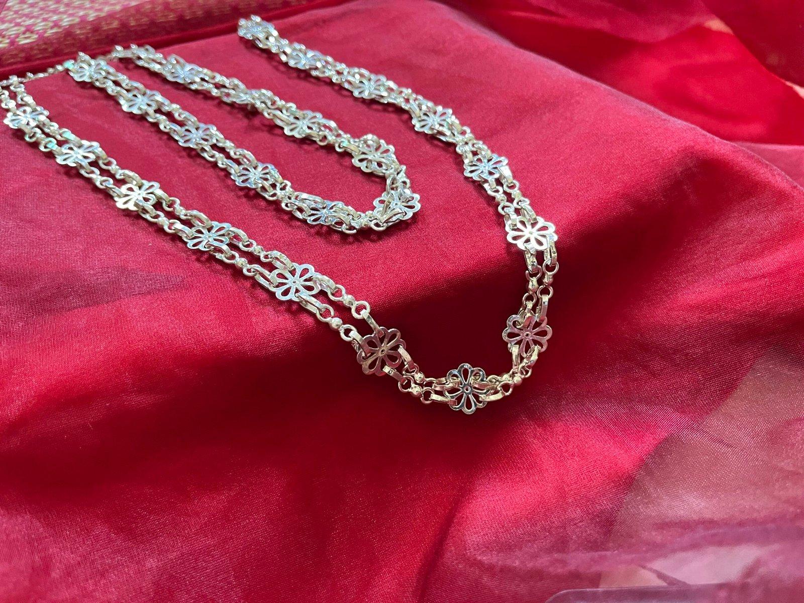 Chand Mala Long Necklace view 3