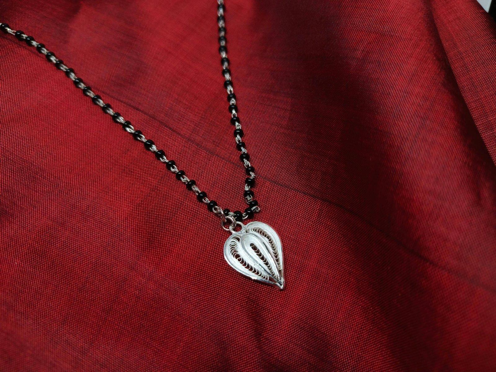 Chitra Mangalsutra with Earring view 2