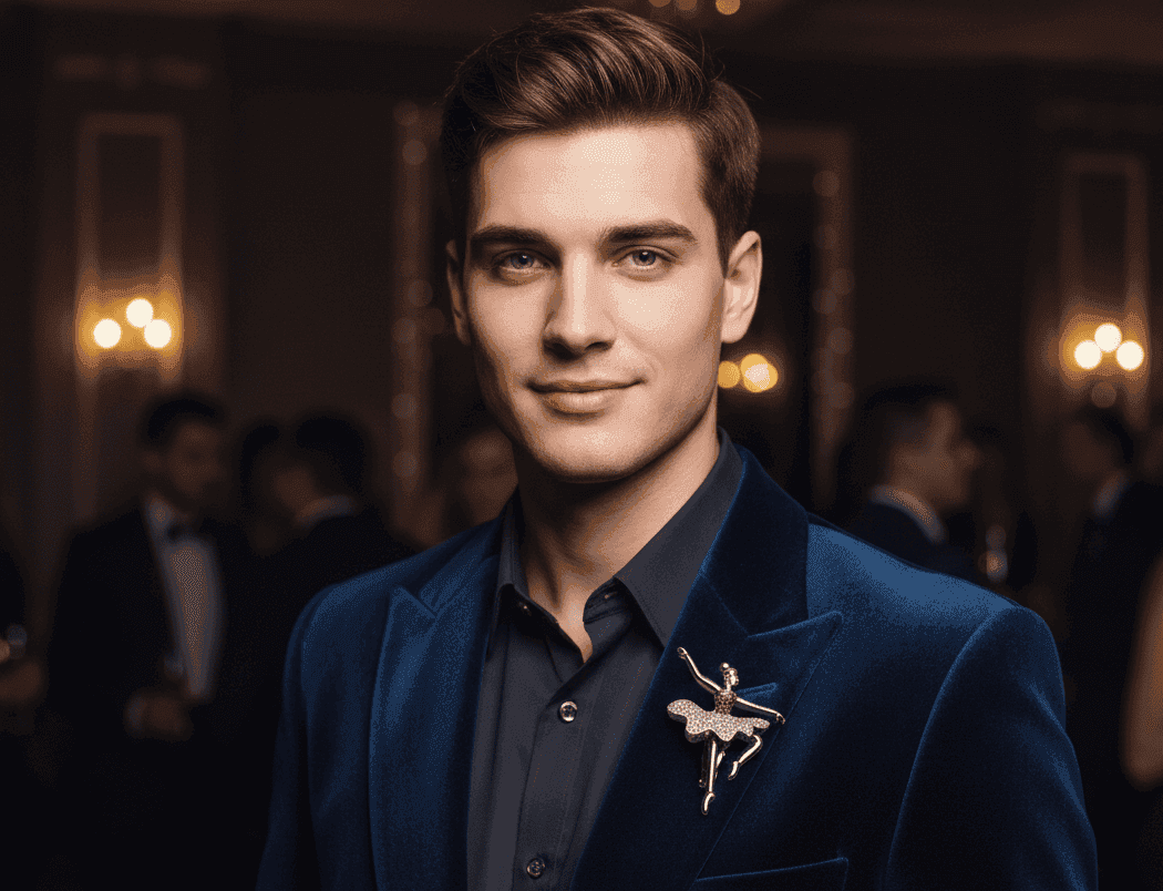 Coatpin Dancing girl view 4