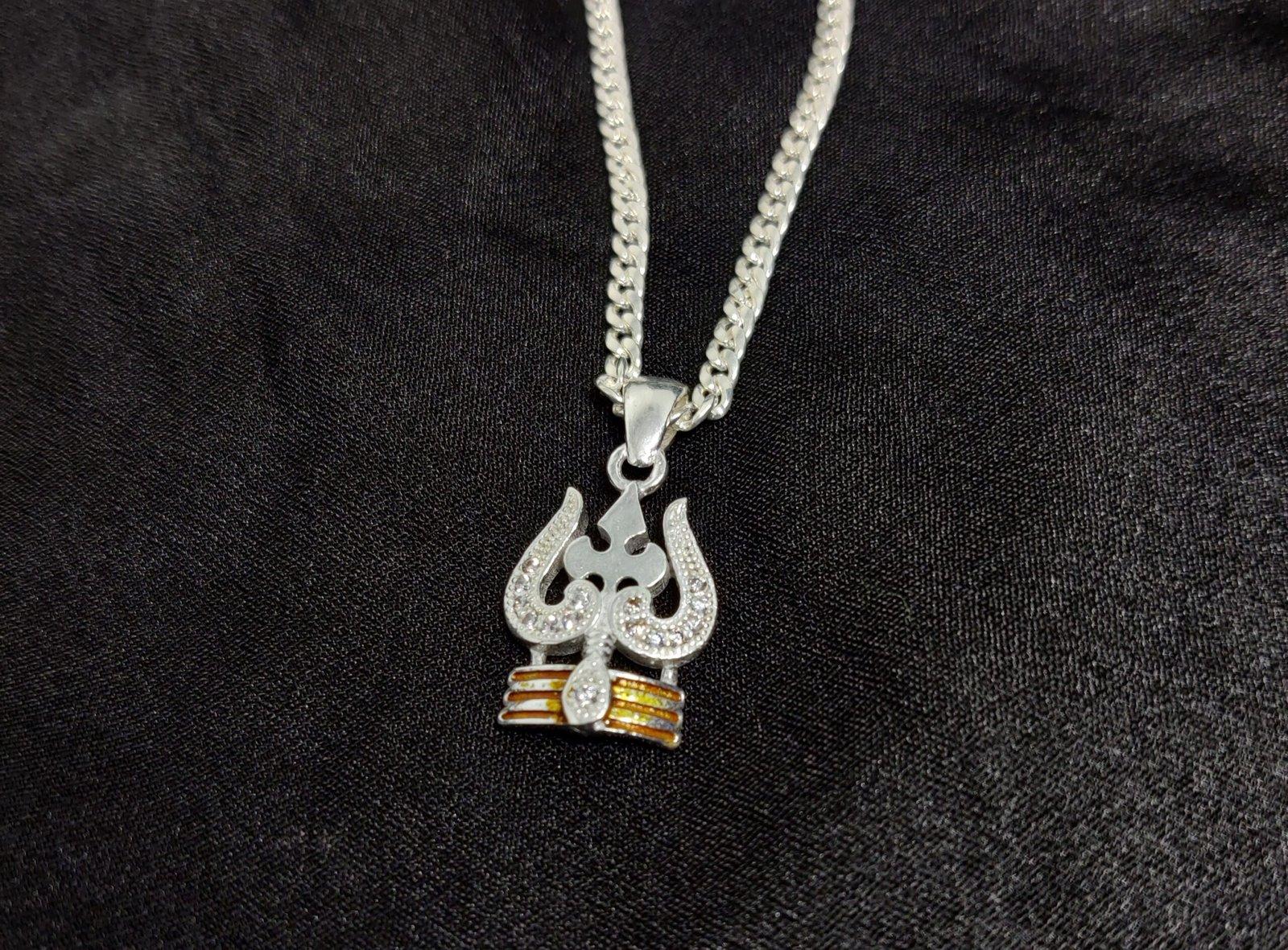 Fancy Trishul Pendant view 2