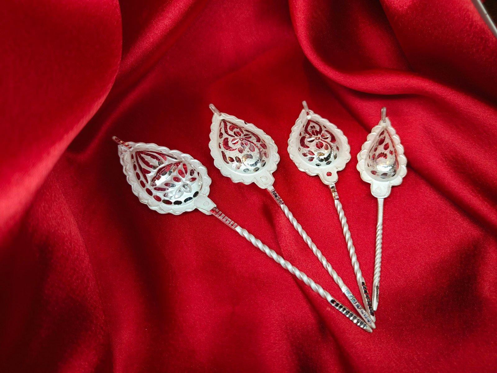 Gahenaz Silver 925 handmade antique traditional Kajallata/Kajrota/Kajaldani/Kajalpati/Kajal Box for newborn baby and wedding view 2