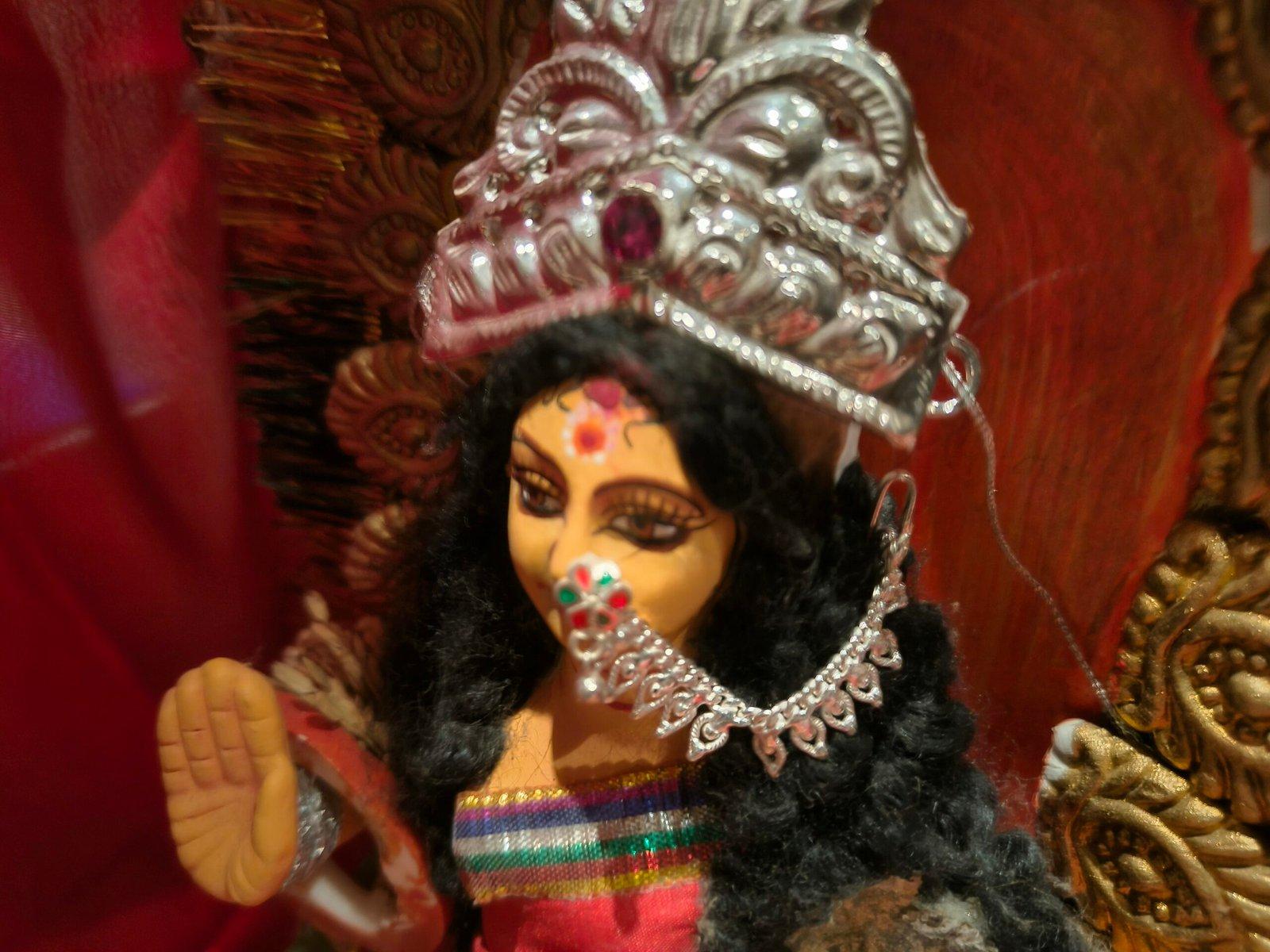 Gahenaz silver Ambika Nose Ring/ Noth Tana for Idol view 2