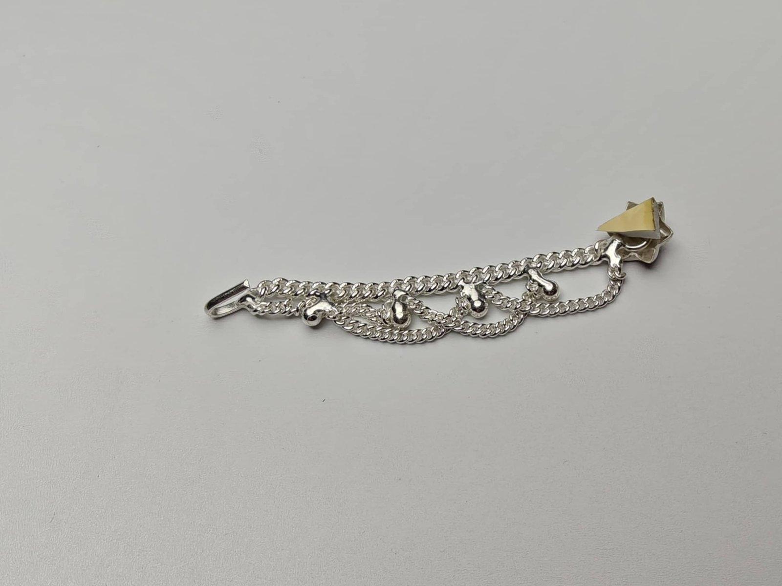 Gahenaz silver Ambika Nose Ring/ Noth Tana for Idol view 4