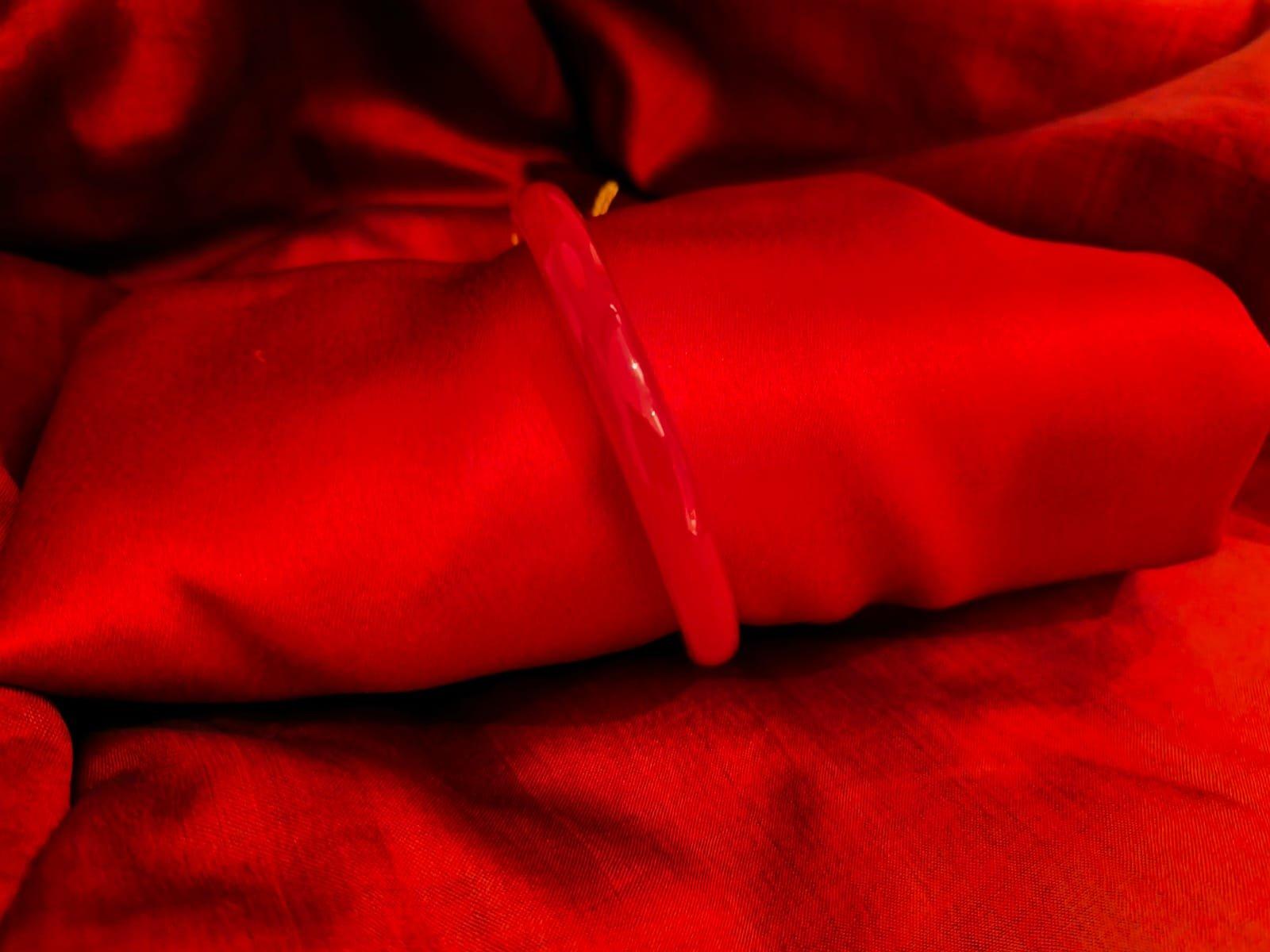 Gahenaz Silver Bracelet Pola Mohini Size 2.4 view 2