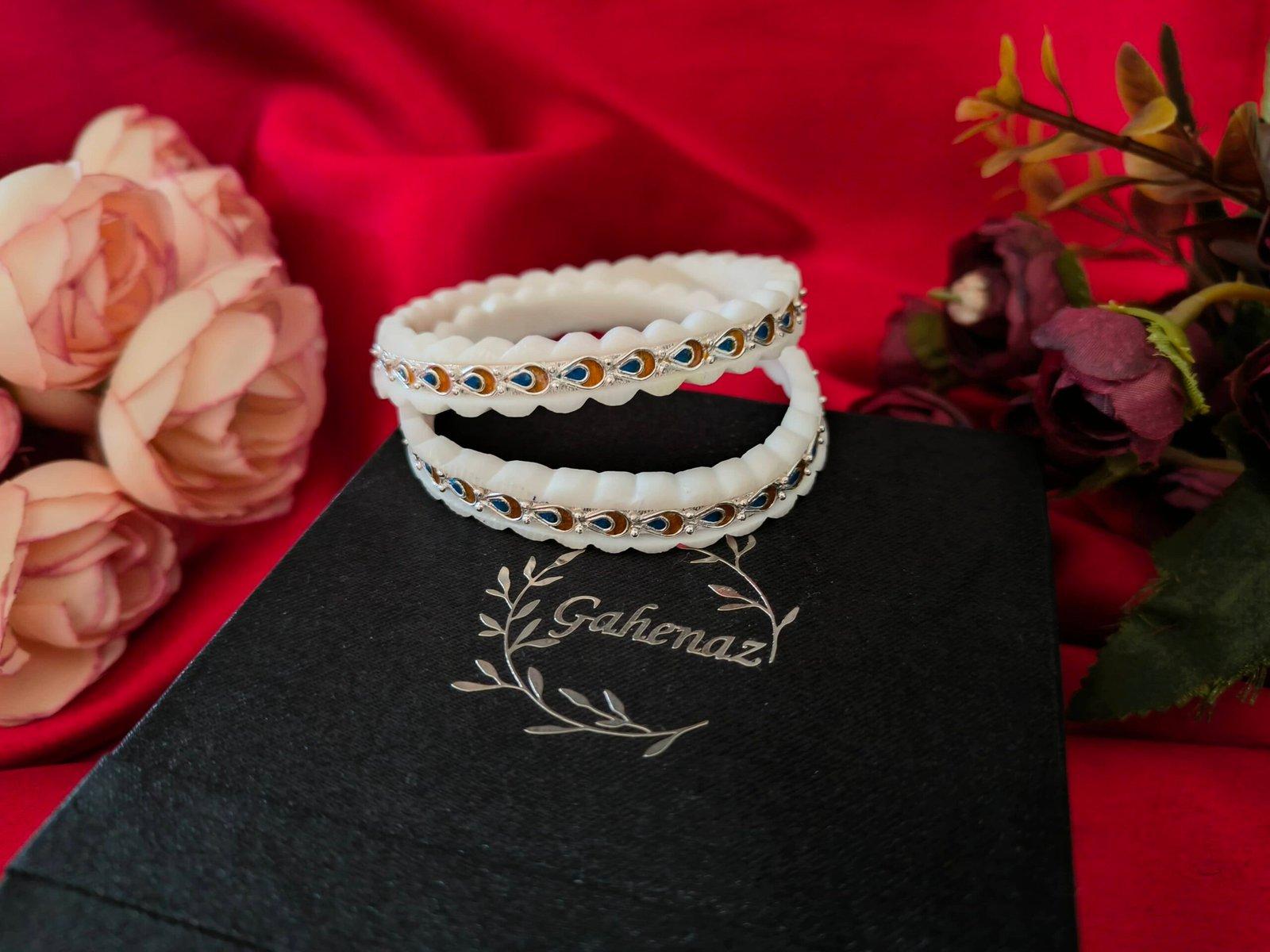 Gahenaz Silver Diya Meena Sakha 2.8 view 4