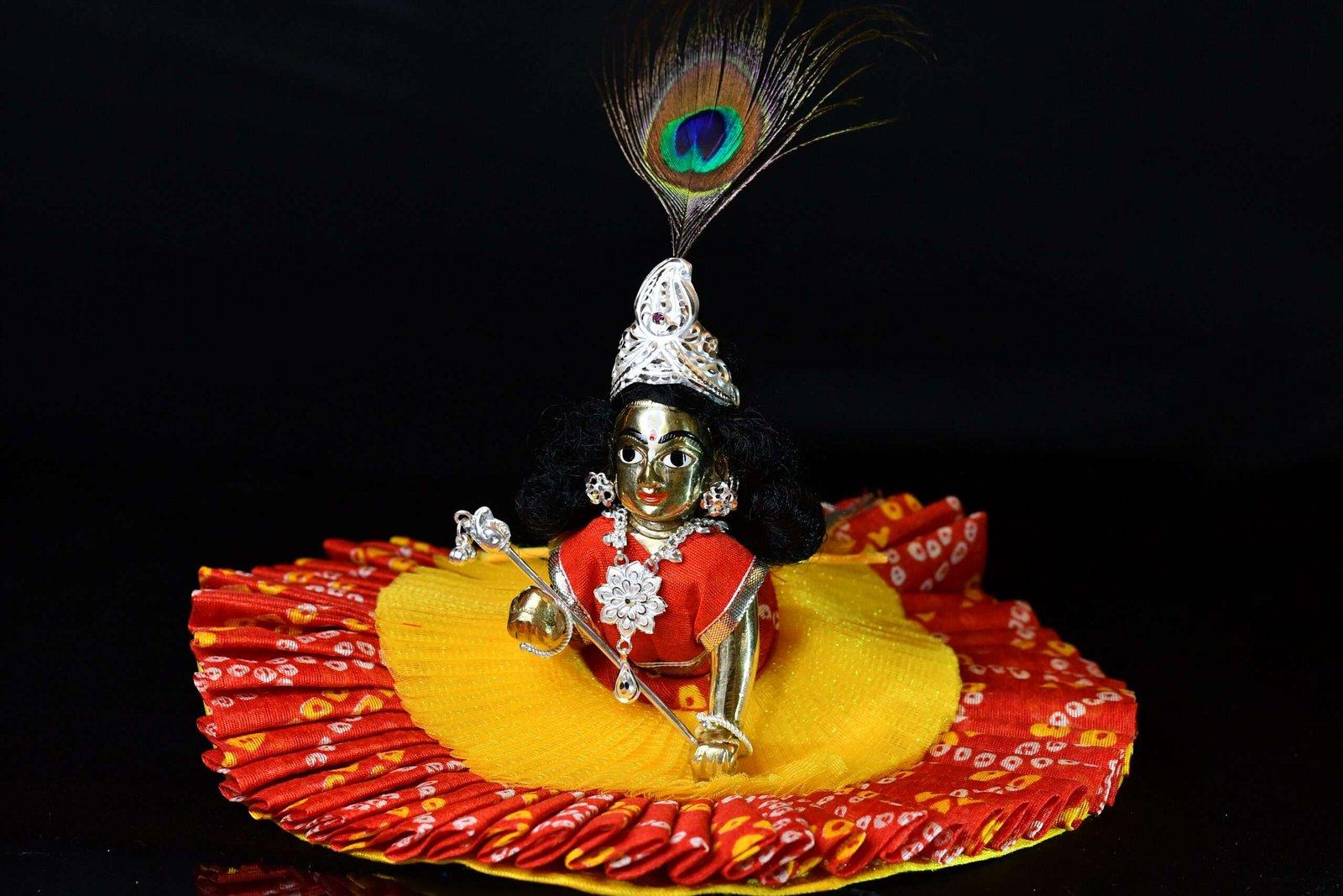 Gahenaz Silver Flute / Bashi for Laddu Gopal / Krishna / Kanha view 3
