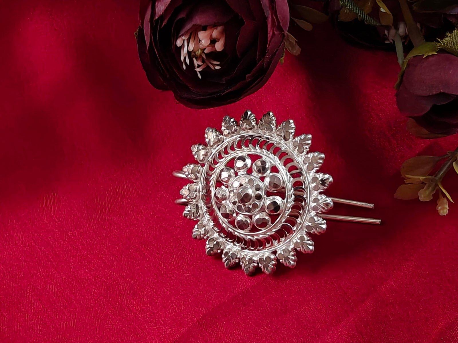 Ganga Juda Pin / Hair Pin / Kata view 4