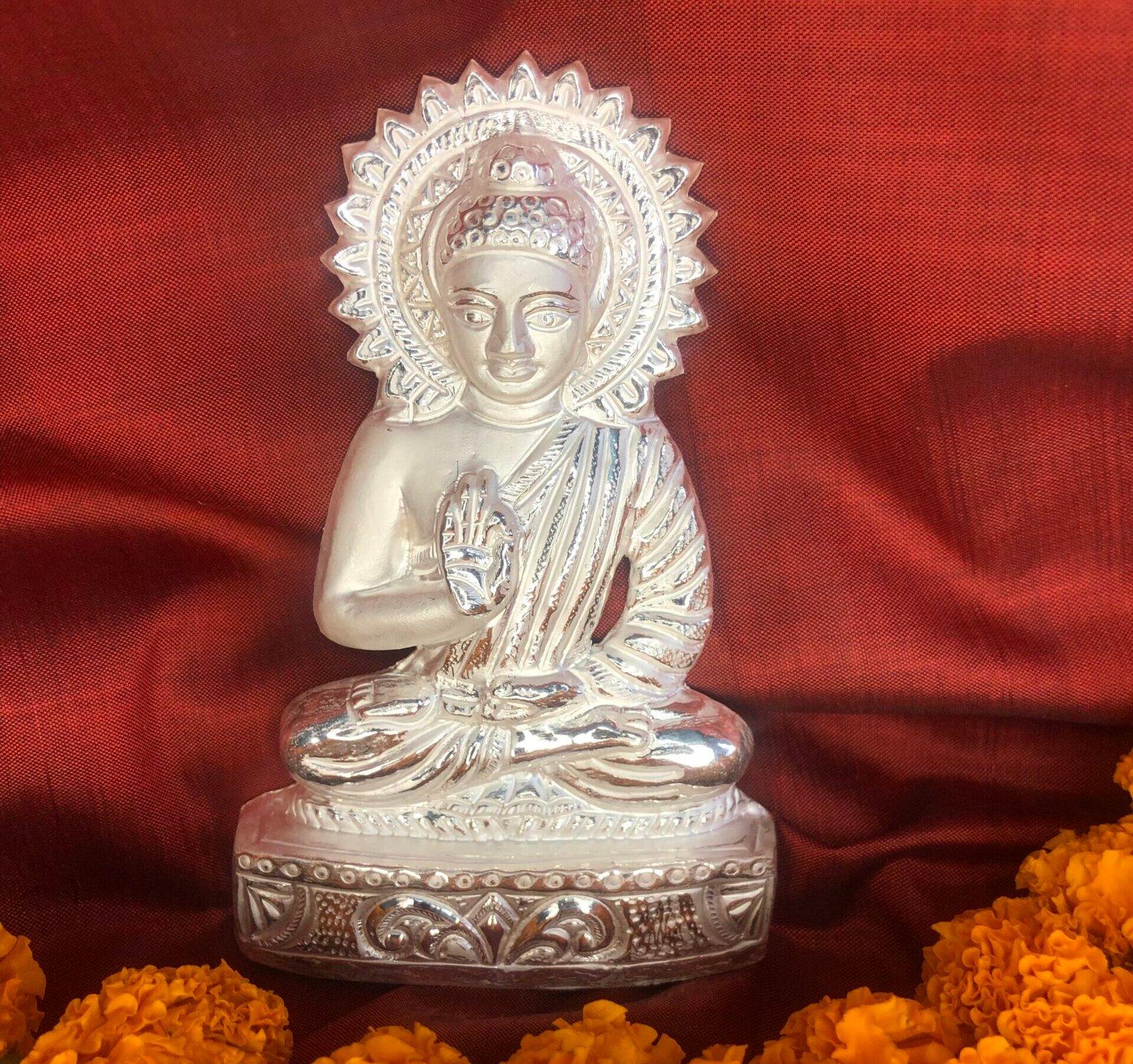 Meditating Buddha Statue for Home Decor 4.5 inches view 1
