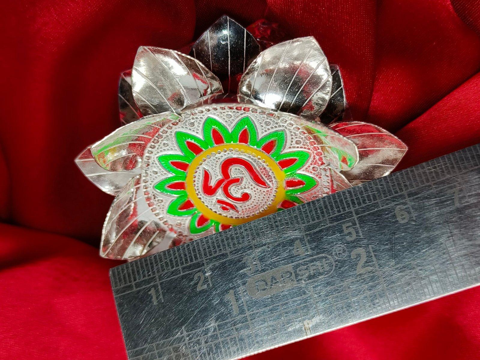 Meenakari Lotus Singhasan view 6