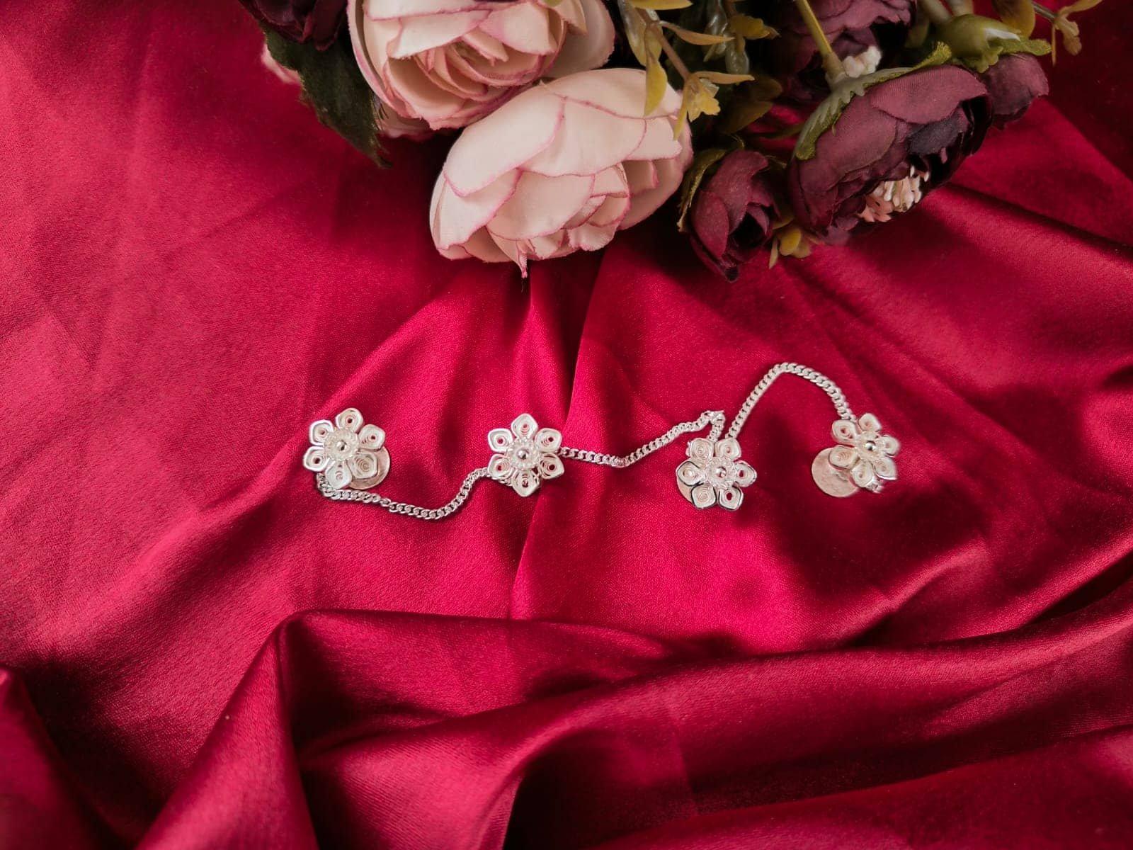 Mohan Filigree Kurta Button view 3