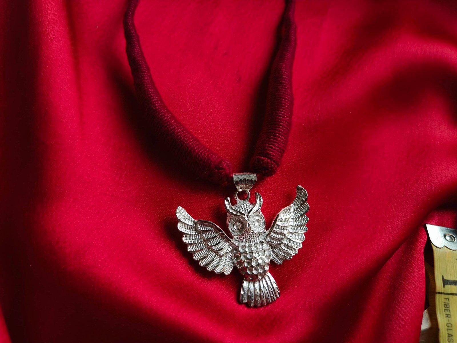 Owl Pendant view 3