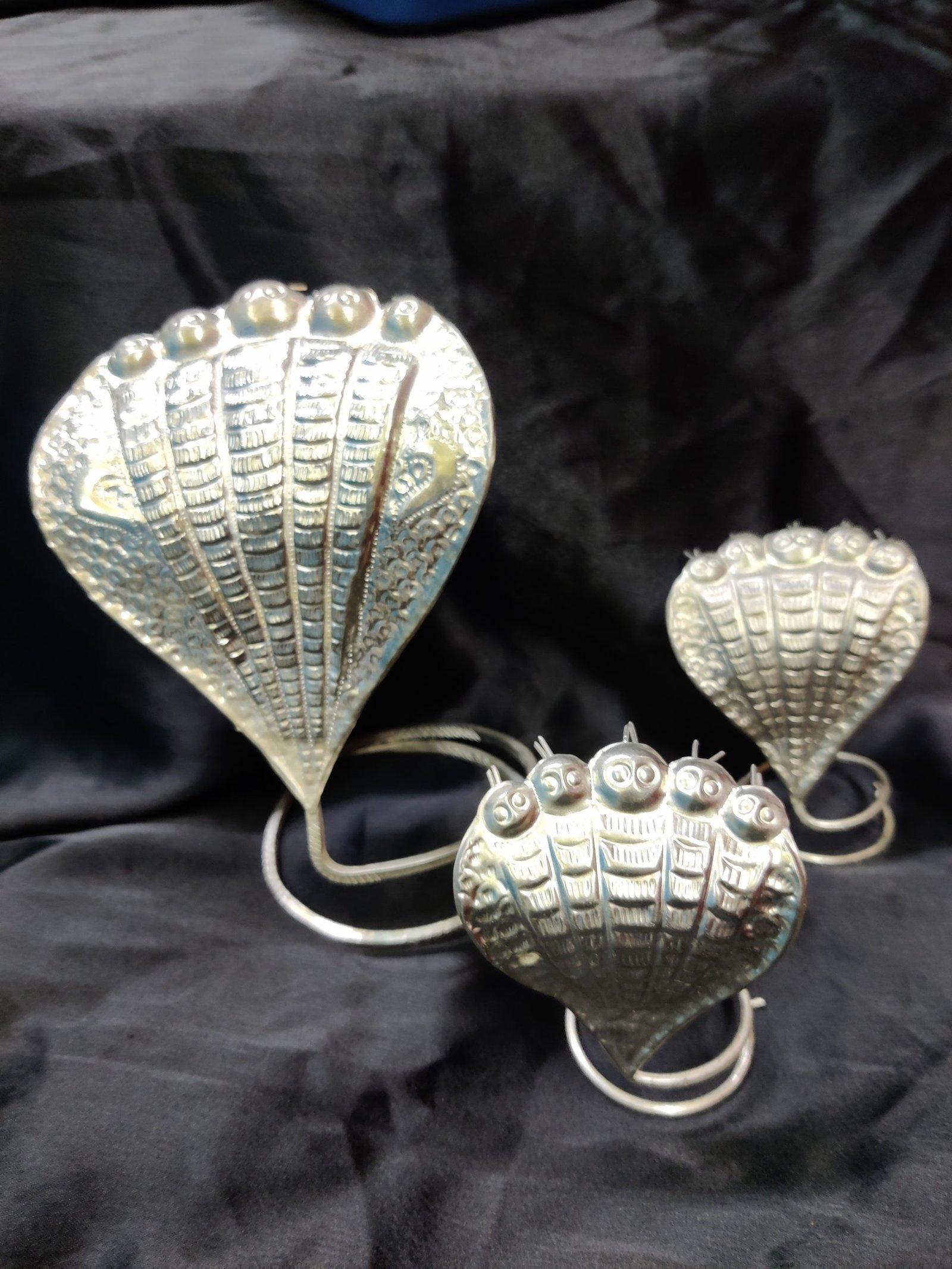 Panchmukhi Saap / 5 Headed Snake statue for Shivling view 2