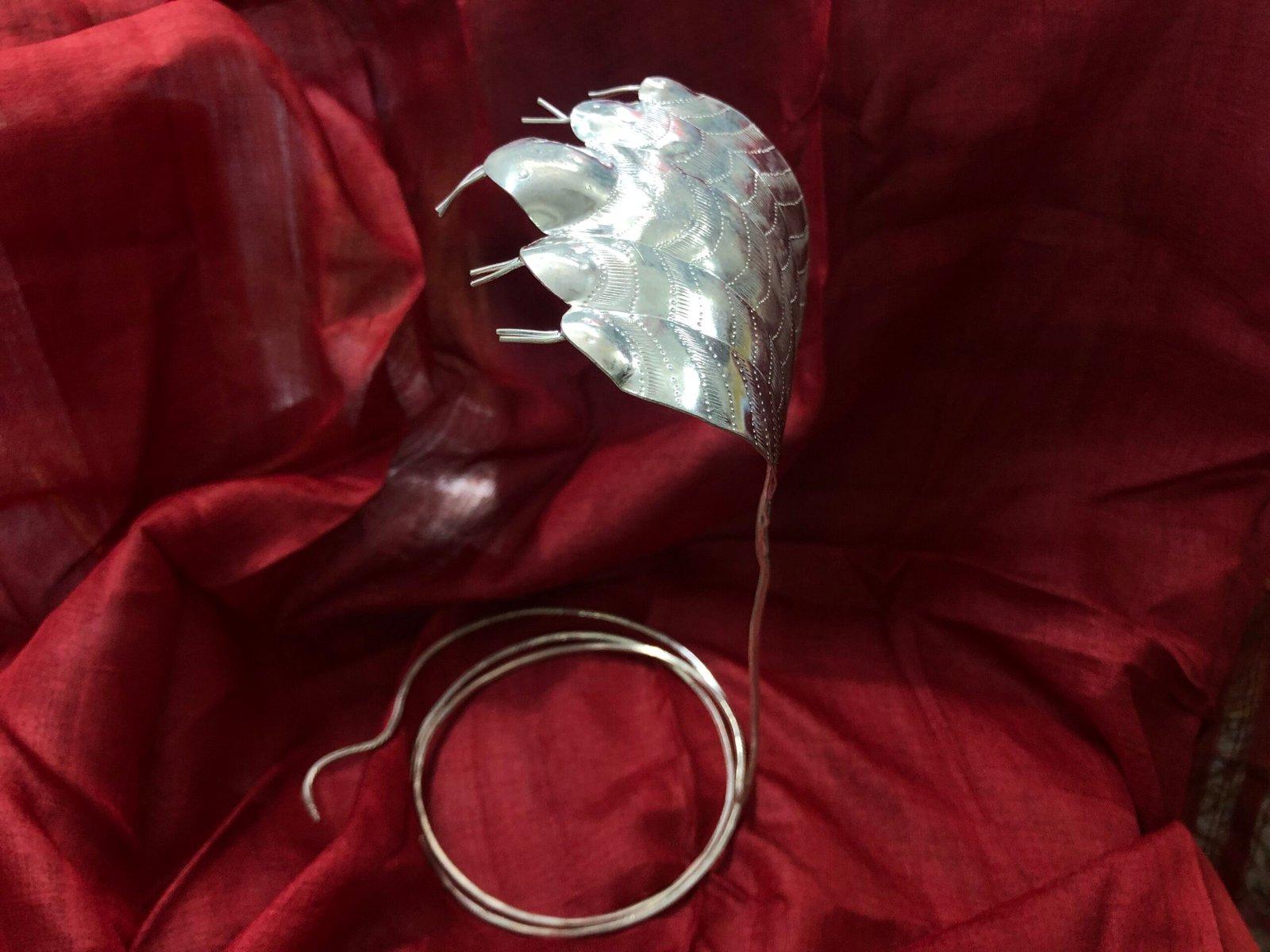 Panchmukhi Saap / 5 Headed Snake statue for Shivling view 3