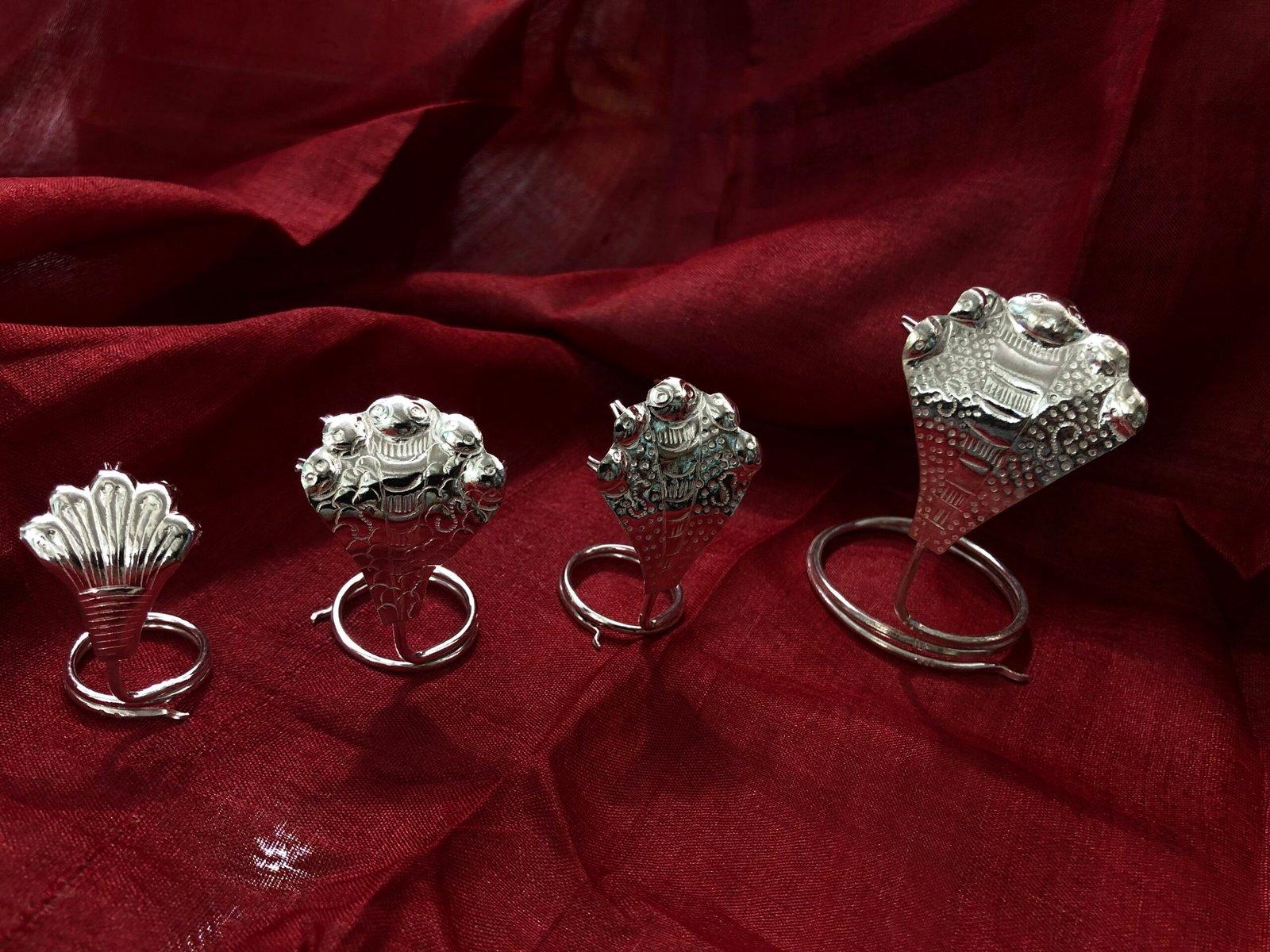 Panchmukhi Saap / 5 Headed Snake statue for Shivling view 4