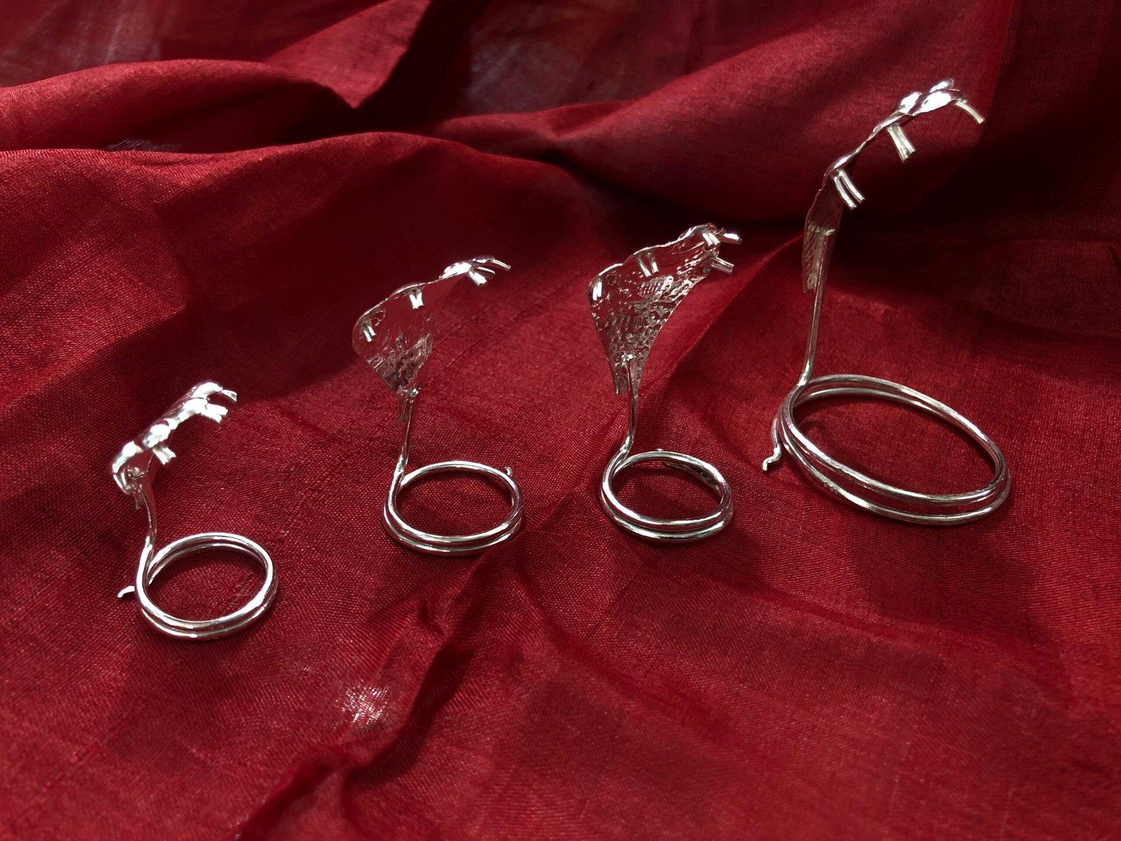 Panchmukhi Saap / 5 Headed Snake statue for Shivling view 5