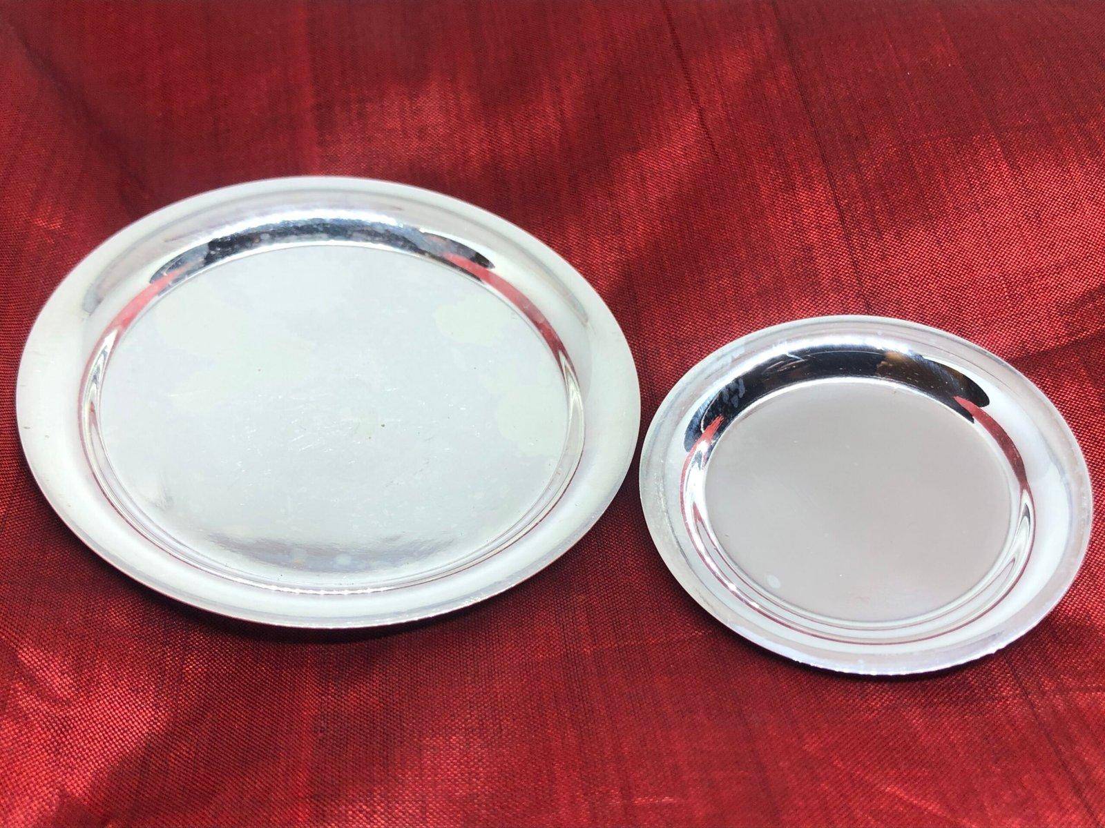 Plate/Thali/ Thala for Puja Bhog Idol view 1