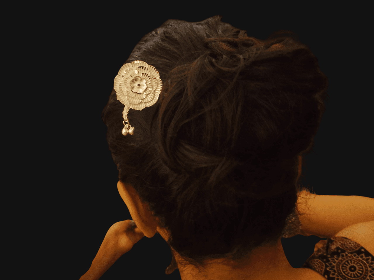 Priyadarshini Hair Pin / Khopa Kata / Juda Pin view 1