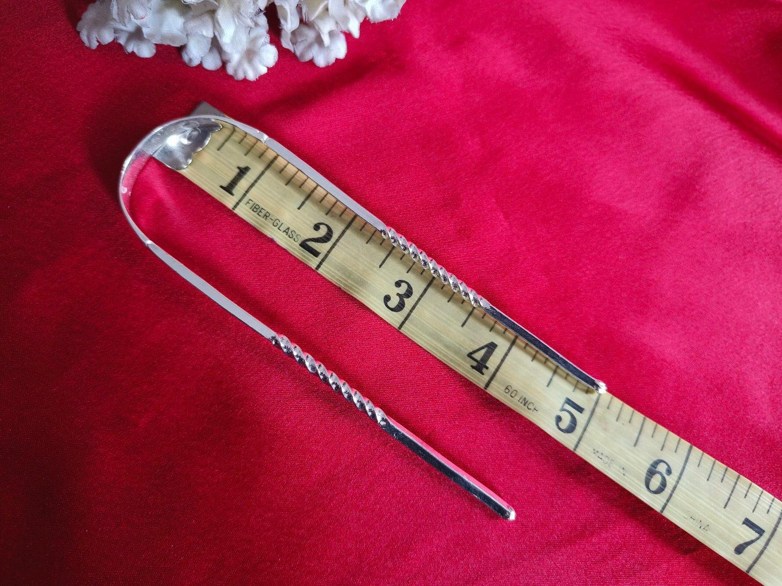 Pure Silver Tongue Cleaner / Uliya / jibi/ জিবছোলা view 3