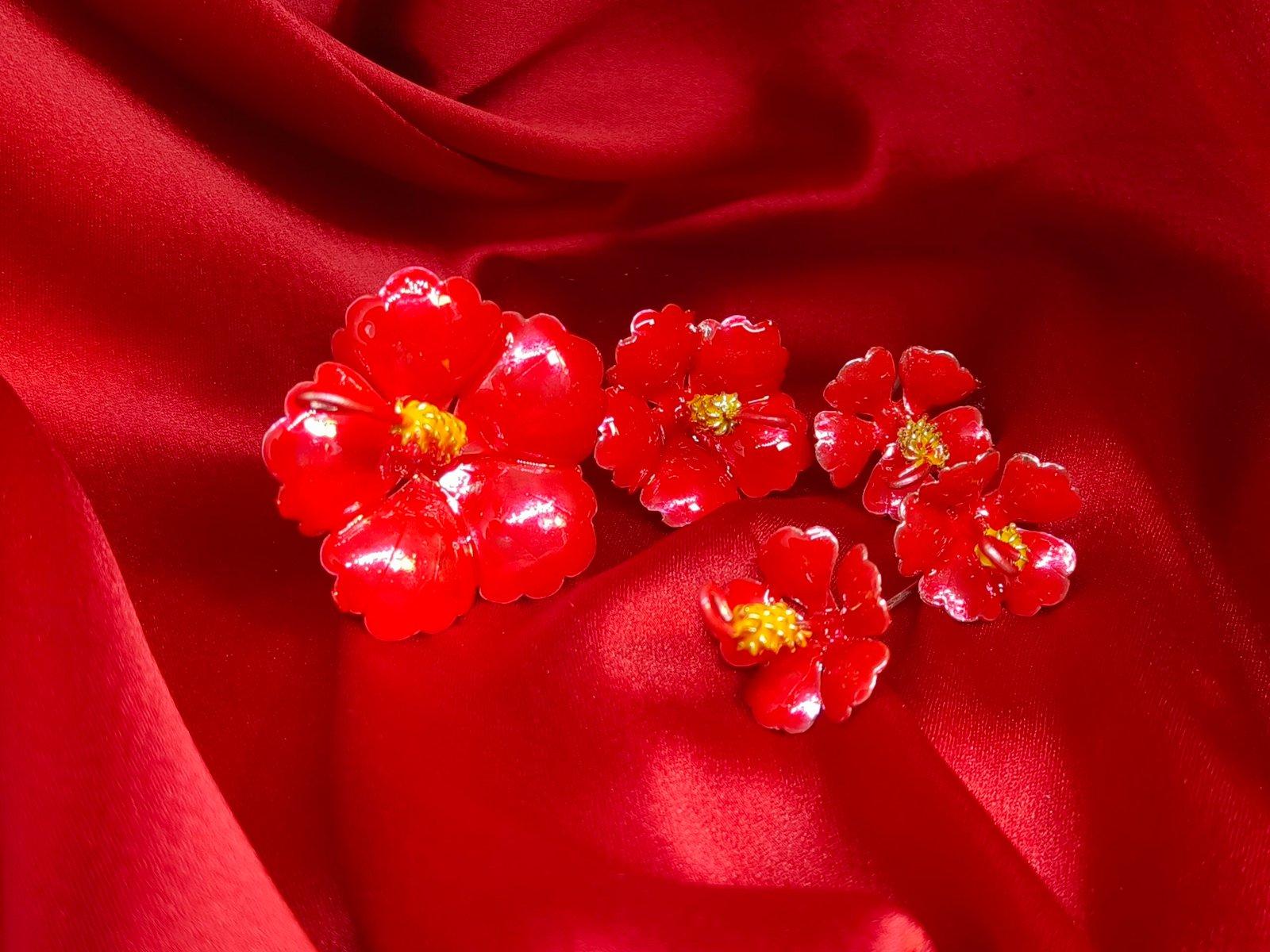 Red Hibiscus/Jaswandi/Meena Joba/ Joba/ Lal Joba view 2