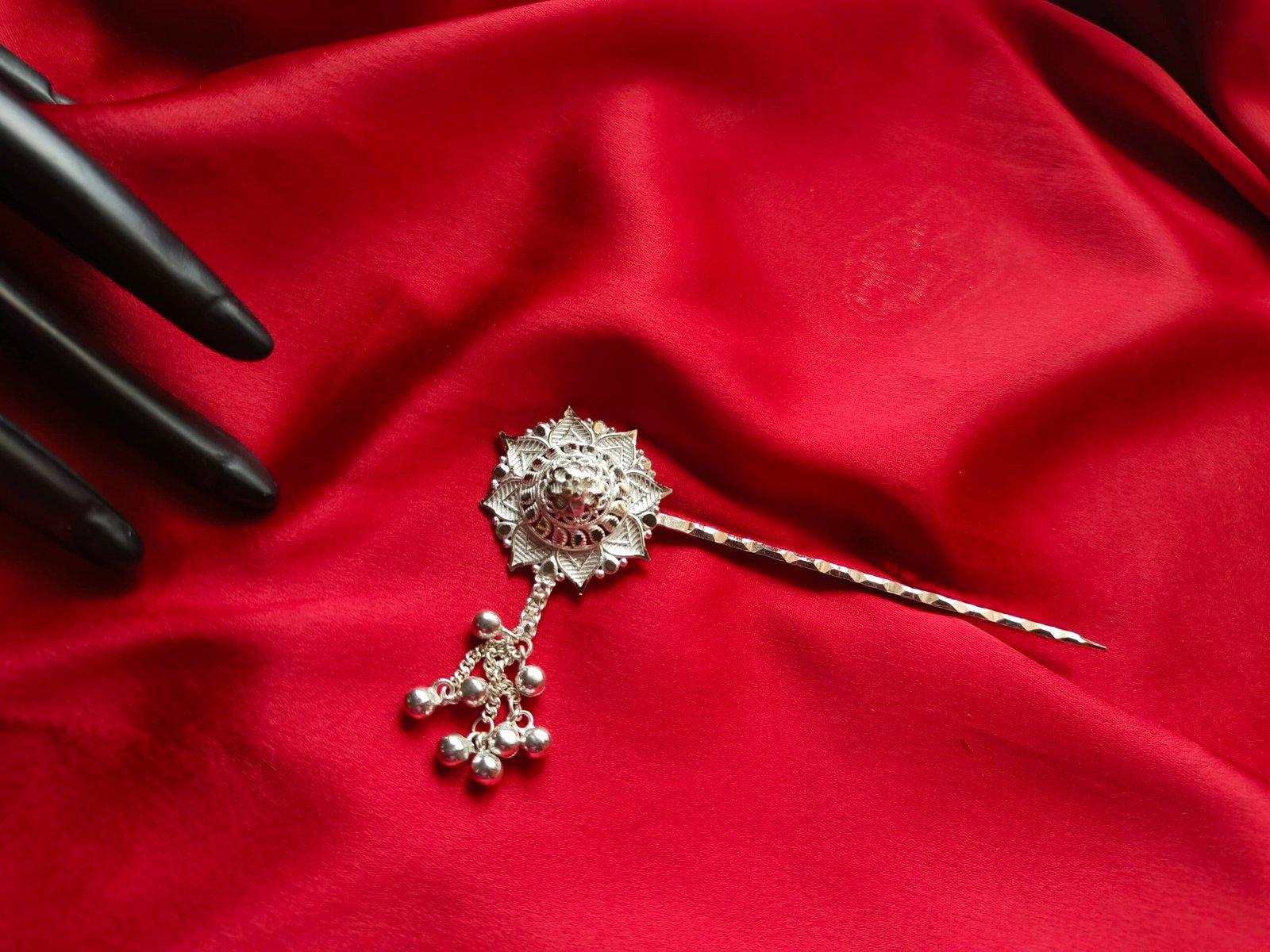 Revati Hair Pin / Khopa Kata / Juda Pin view 1