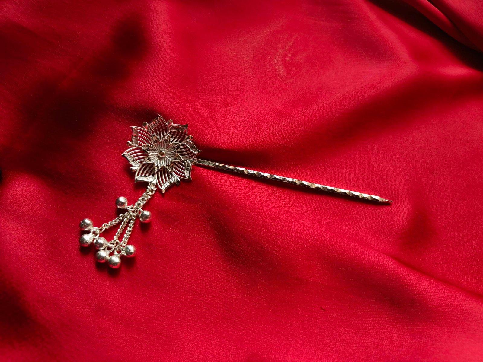 Rohini Hair Pin / Khopa Kata / Juda Pin view 1