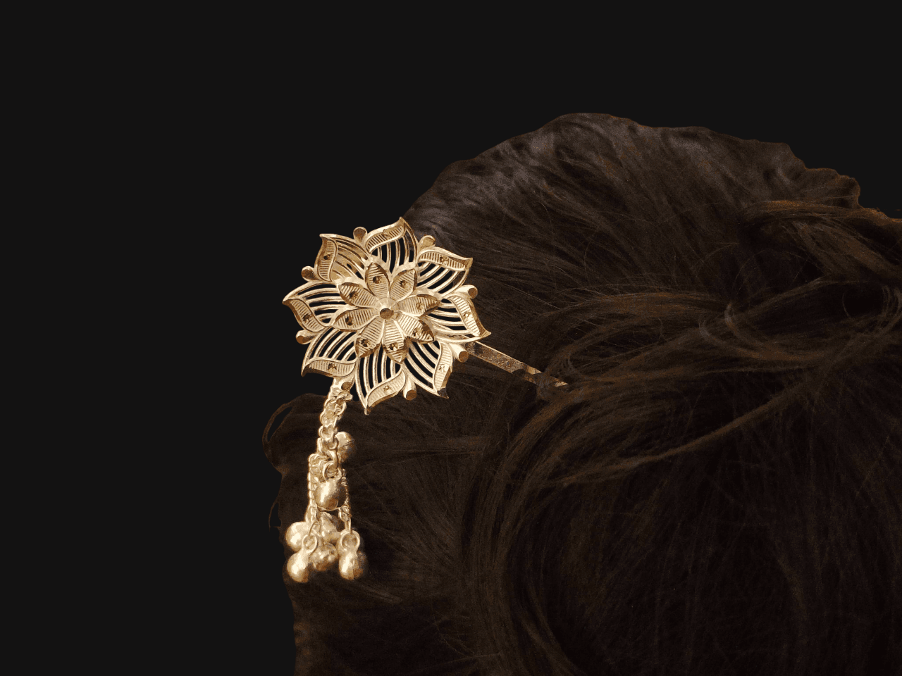 Rohini Hair Pin / Khopa Kata / Juda Pin view 5