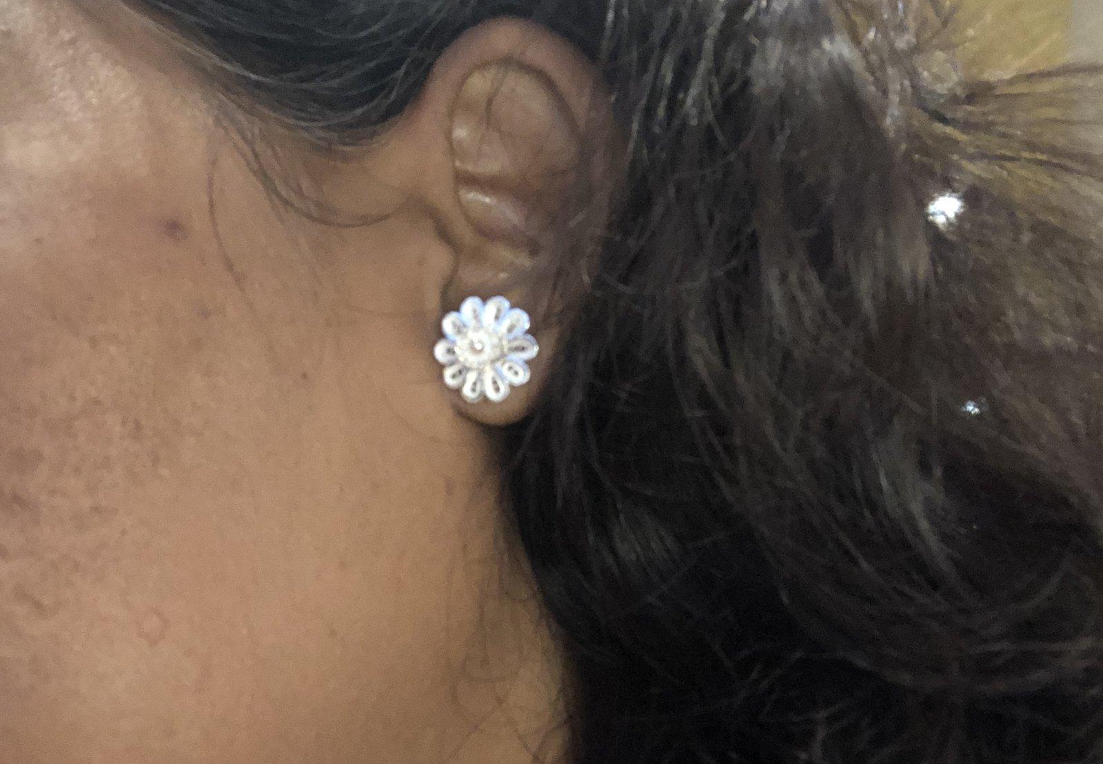 Saagnika Filigree Pendant Earring set view 3