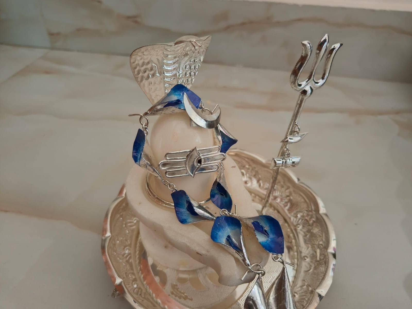 Shiva Third Eye with Tripund Teeka Tilak for Shringar view 2