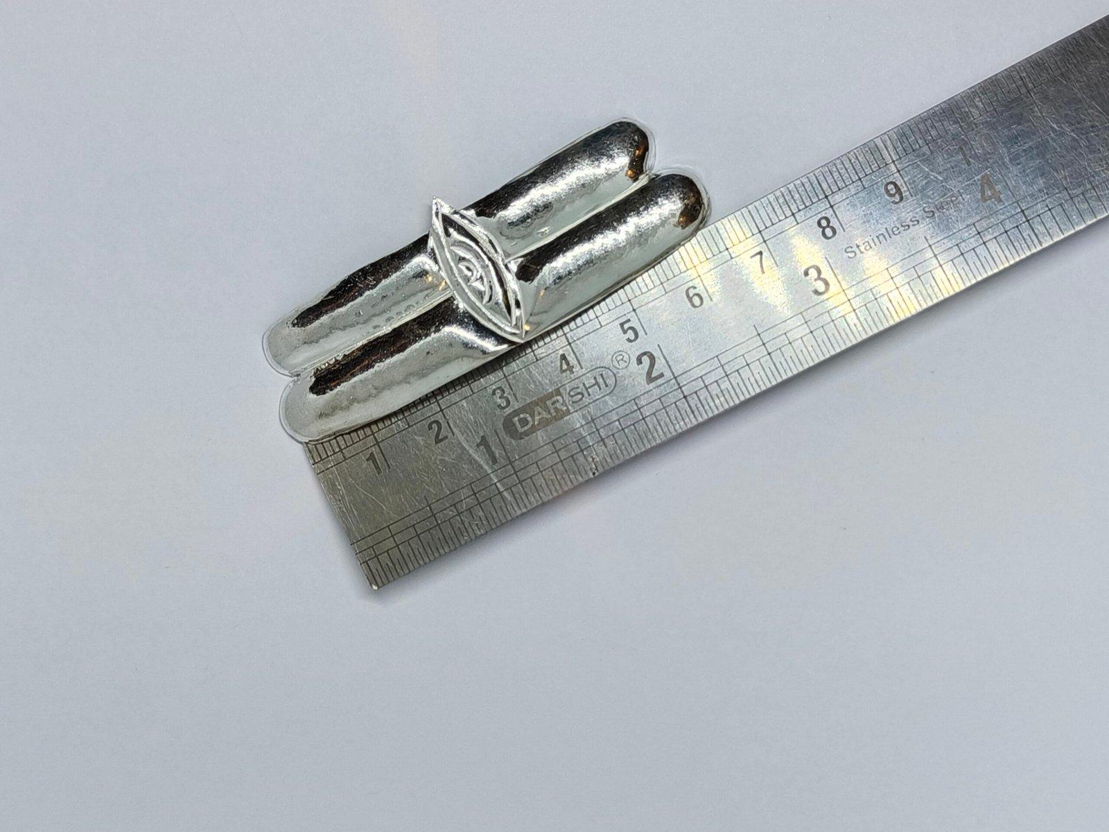 Shiva Third Eye with Tripund Teeka Tilak for Shringar view 3