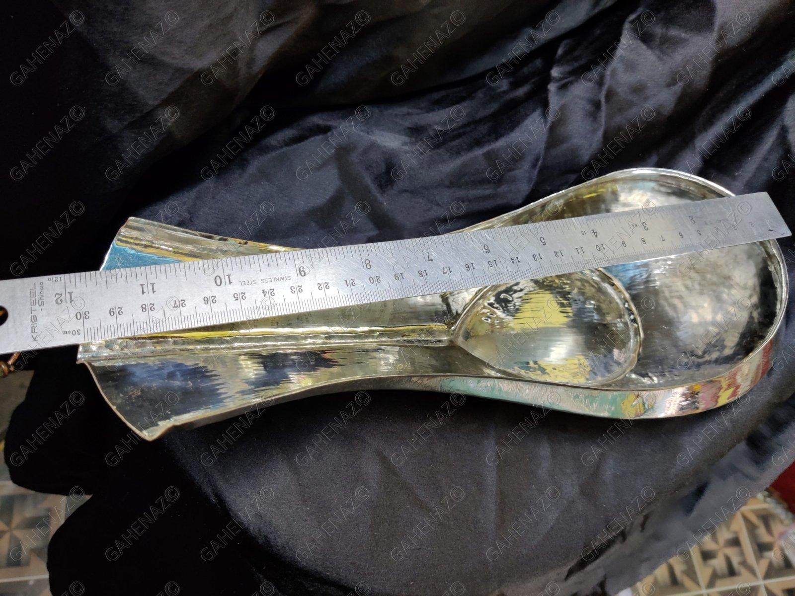 Silver Anondo Kosha kushi view 3