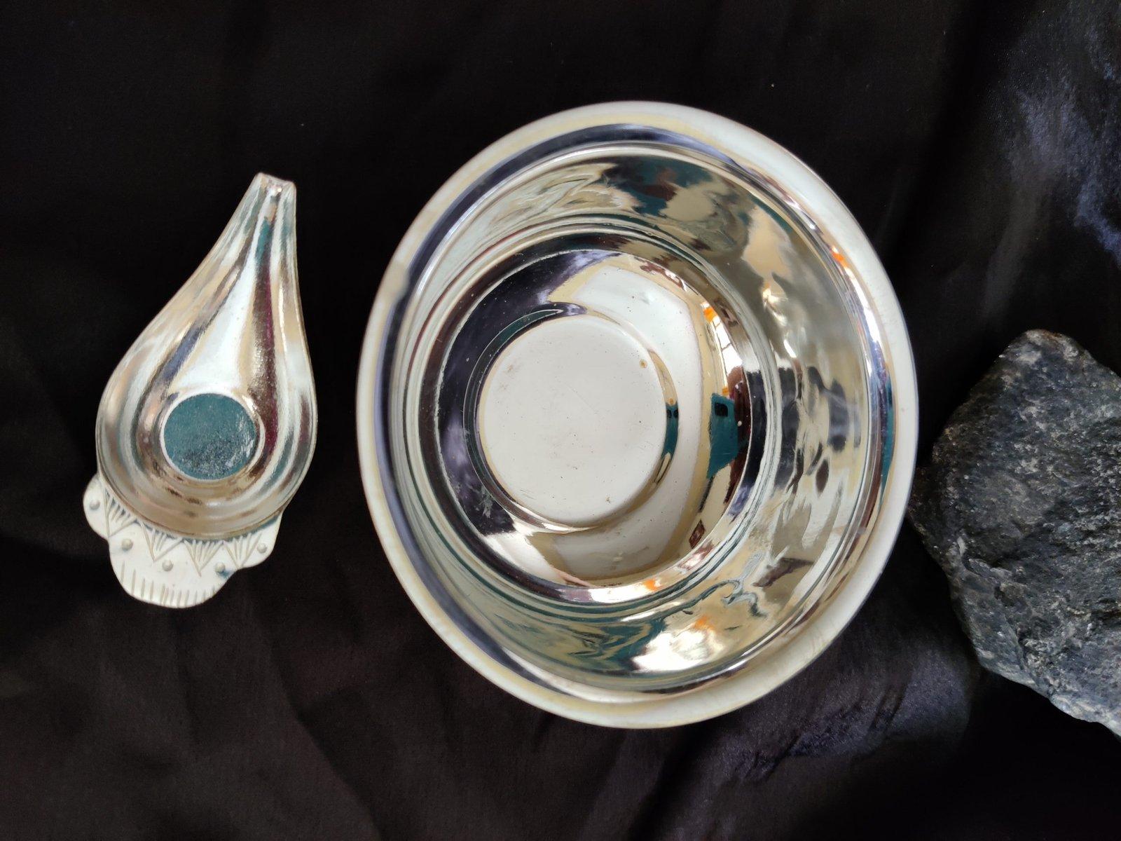 Silver Feeding Set 2 for Baby