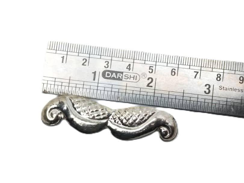 Silver moustache / மீசை / গোঁফ / मूंछ / ಮೀಸೆ  for Siva view 4