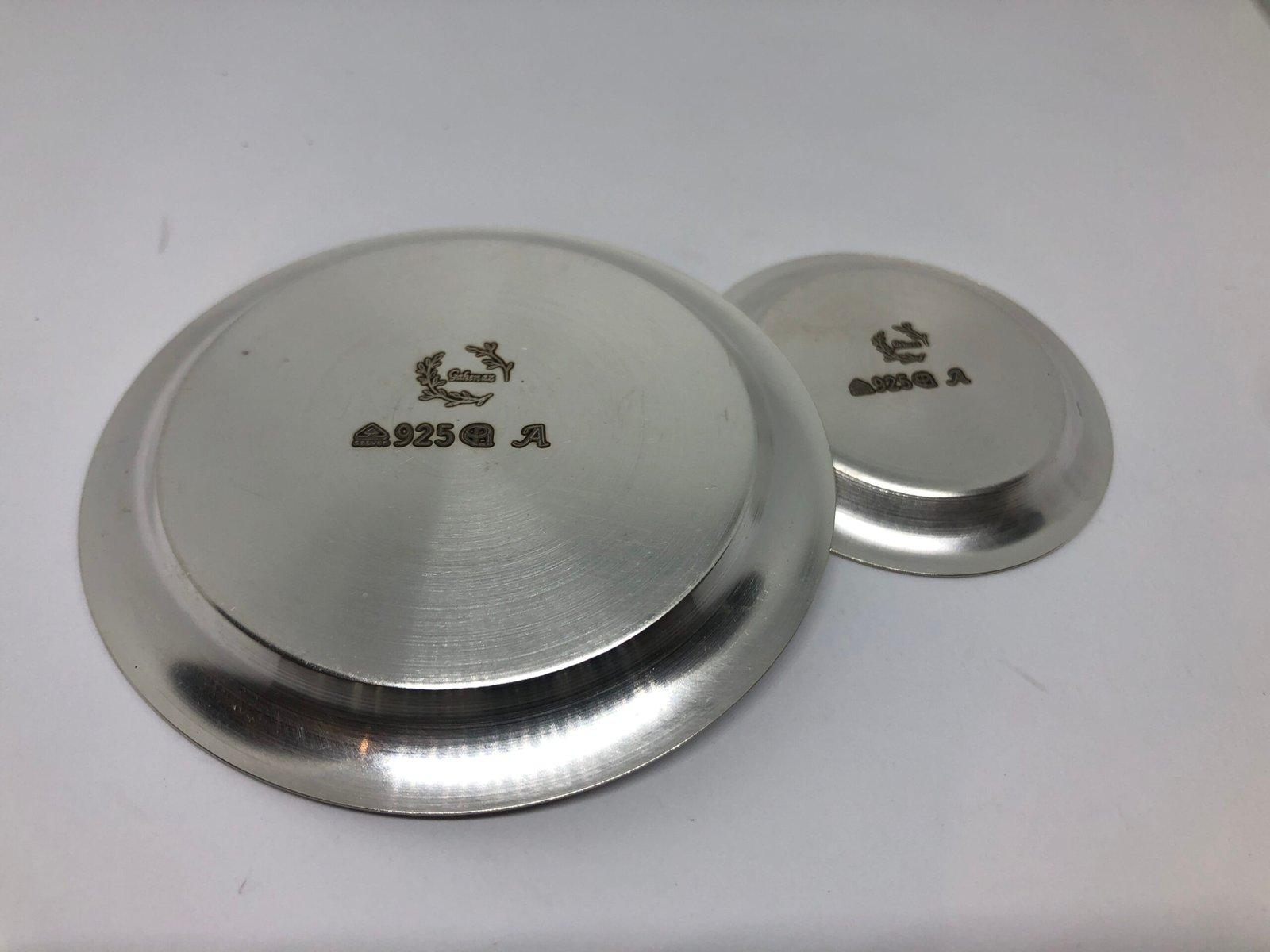 Silver Plate / thali and Glass for daily Puja Bhog view 7