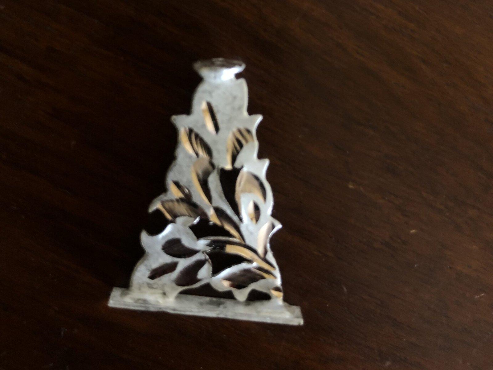 Silver Sindoor Kathi/ stick, Applicator/Tipkathi/Kumkum Bindi stick view 3