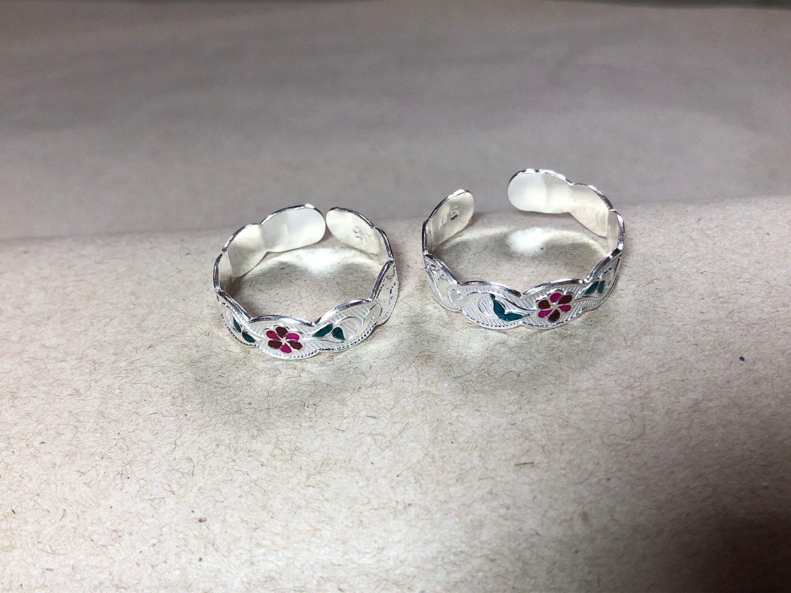 Thumb Finger Toe Ring/Bichiya view 3