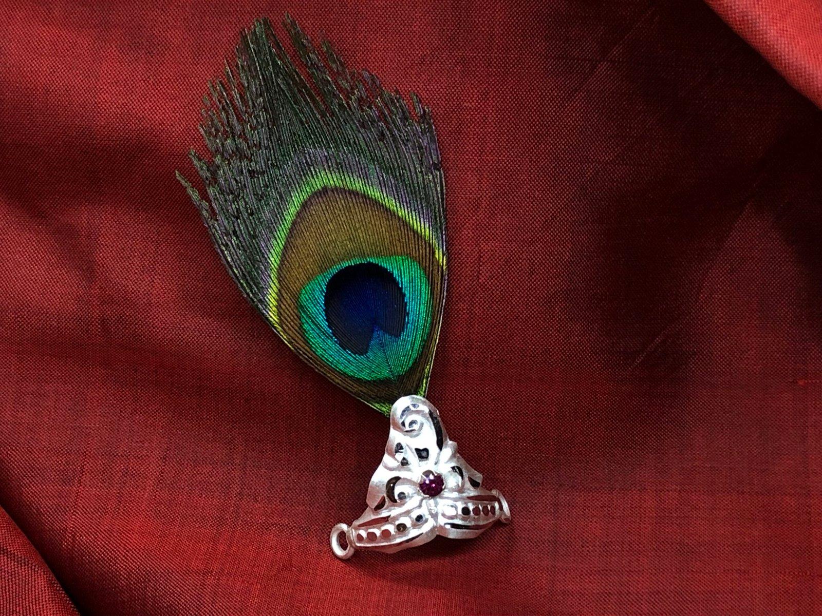 1 inch Mukut / Crown for 0-2size Dev / Devi / God / Idols view 1