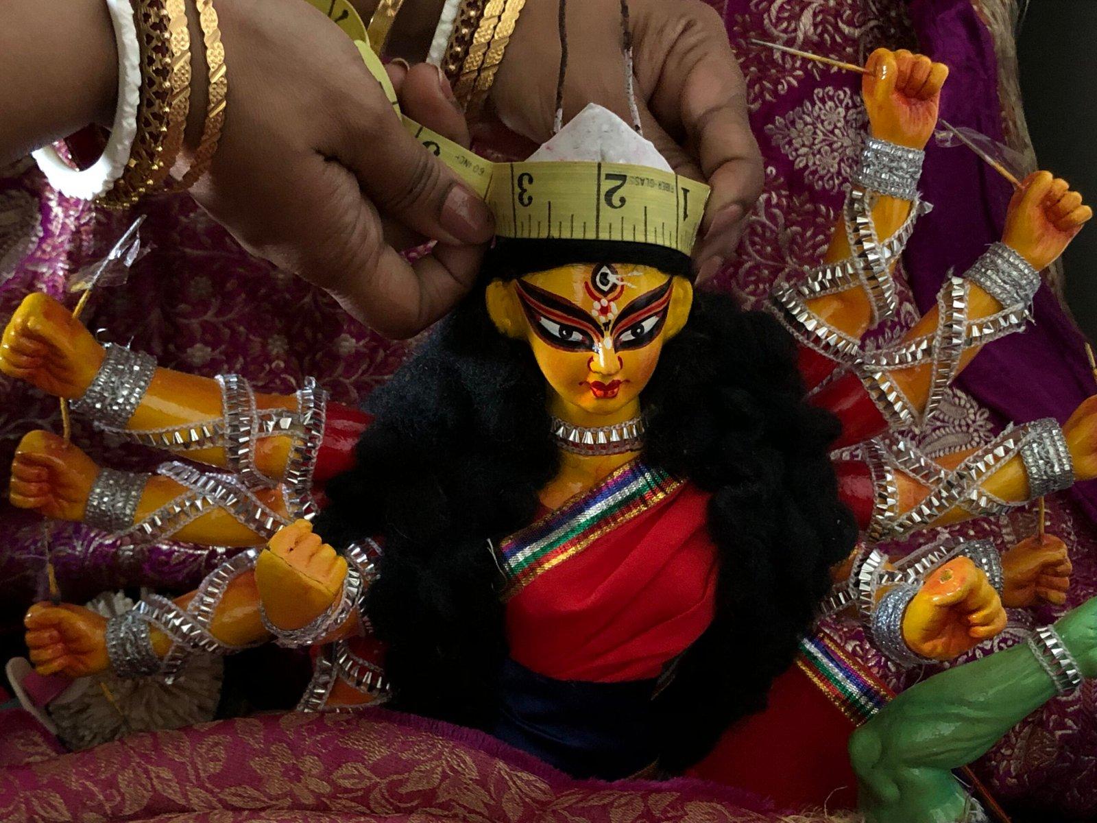 1 inch Mukut / Crown for 0-2size Dev / Devi / God / Idols view 2