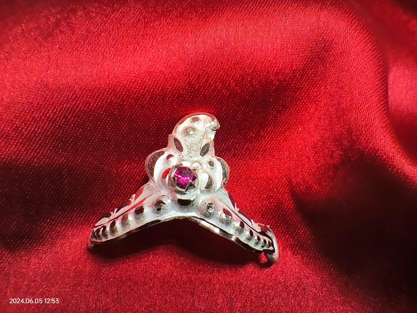 1 inch Mukut / Crown for 0-2size Dev / Devi / God / Idols view 5