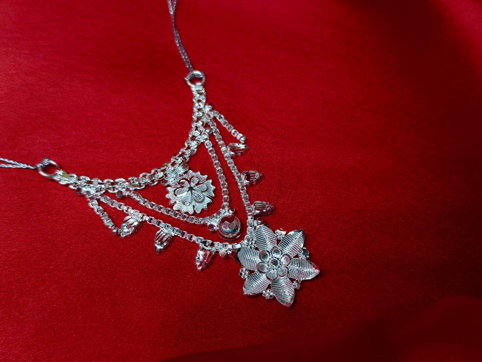 3 Lahari Necklace/Har for 4-6inch Idol view 1