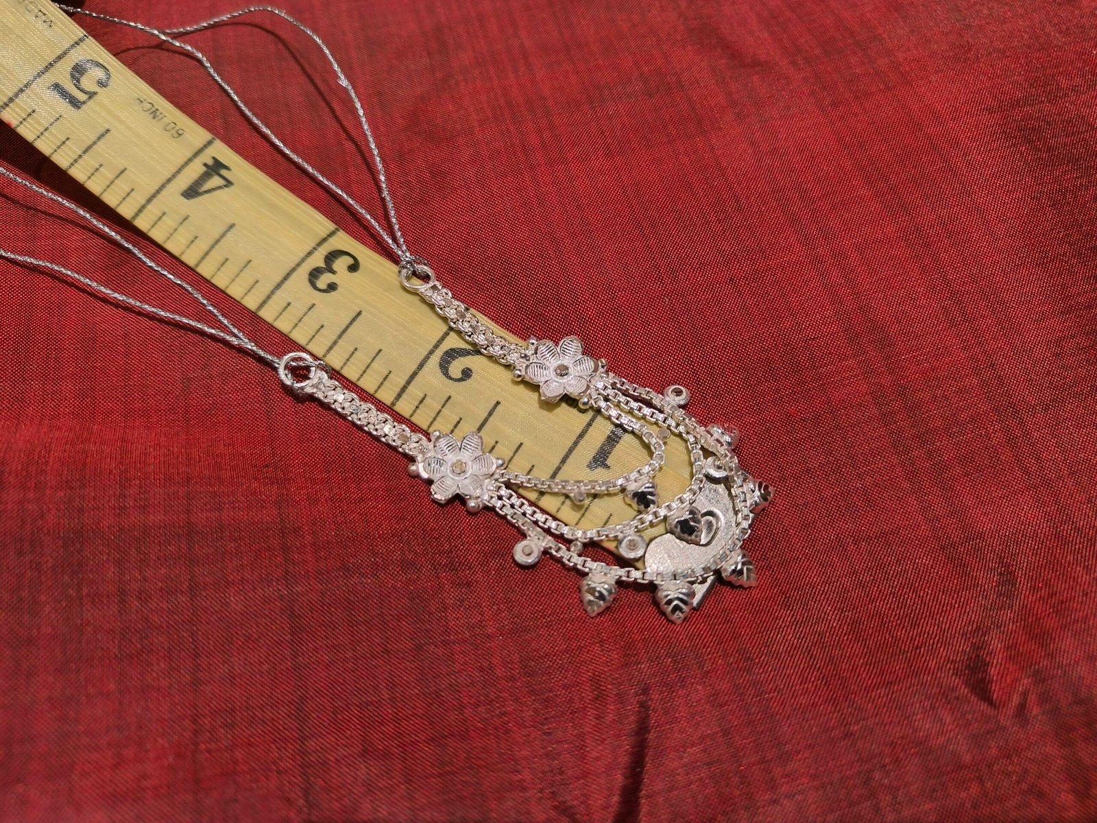 3 Lahari Necklace/Har for 4-6inch Idol view 4