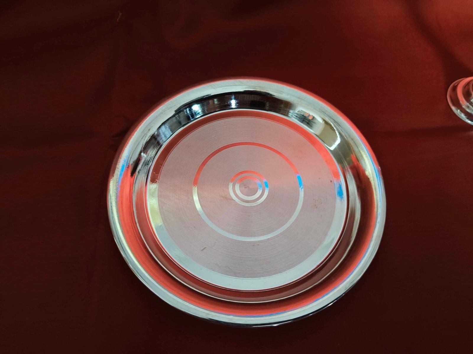 9inch Plate / Thali for Puja / Bhog view 2