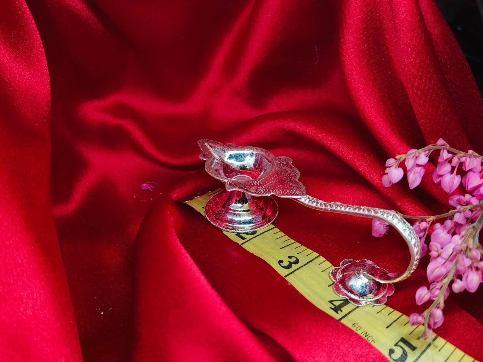 Aarti Diya for Pooja for Diwali / Navratri / Any Festival & Pooja view 3