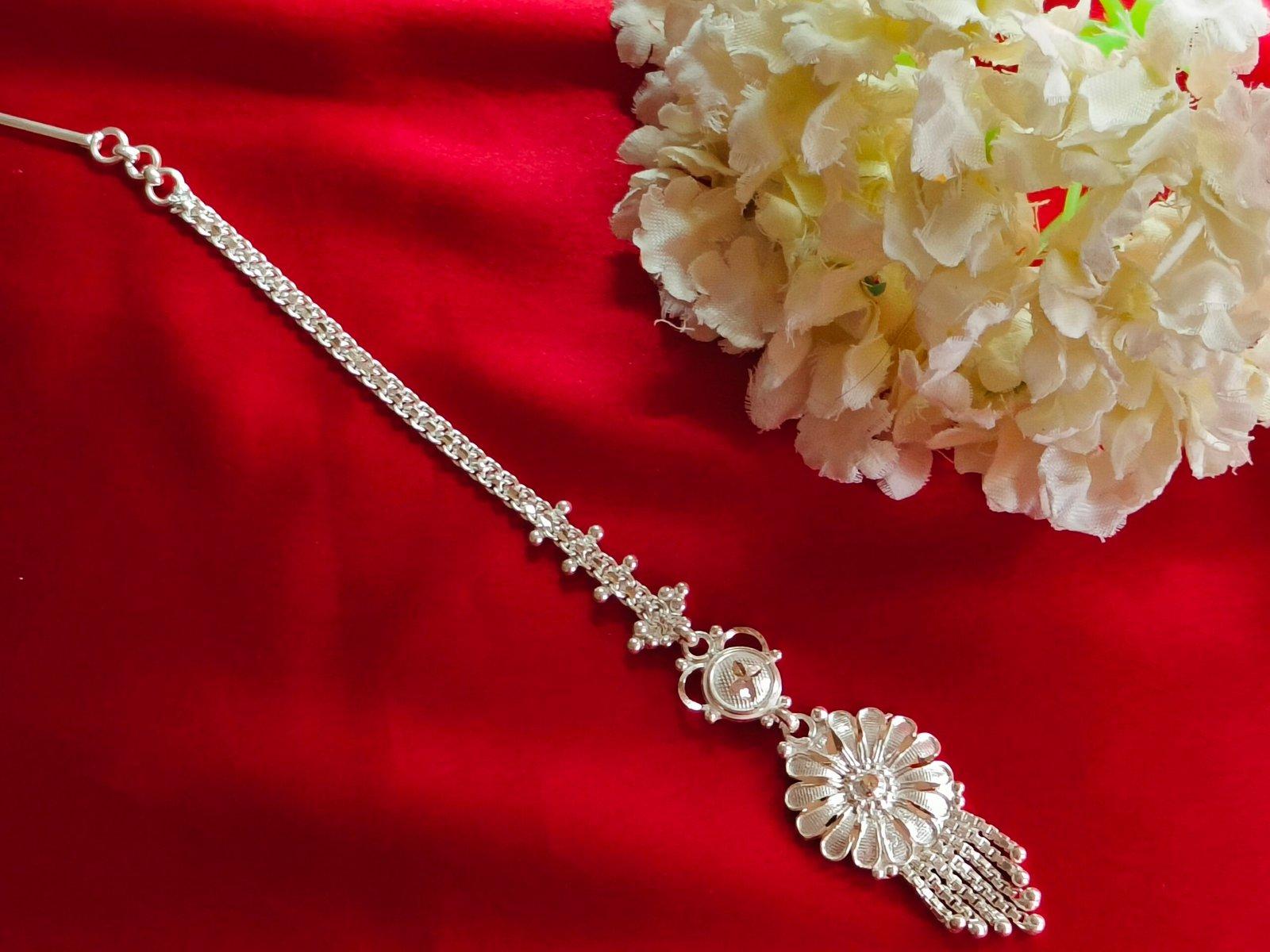 Chandravali Maang tika/Tikli view 2