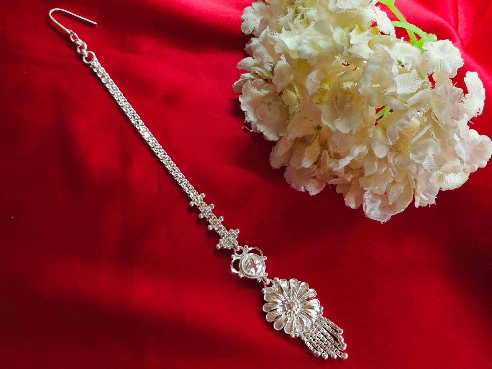 Chandravali Maang tika/Tikli view 3