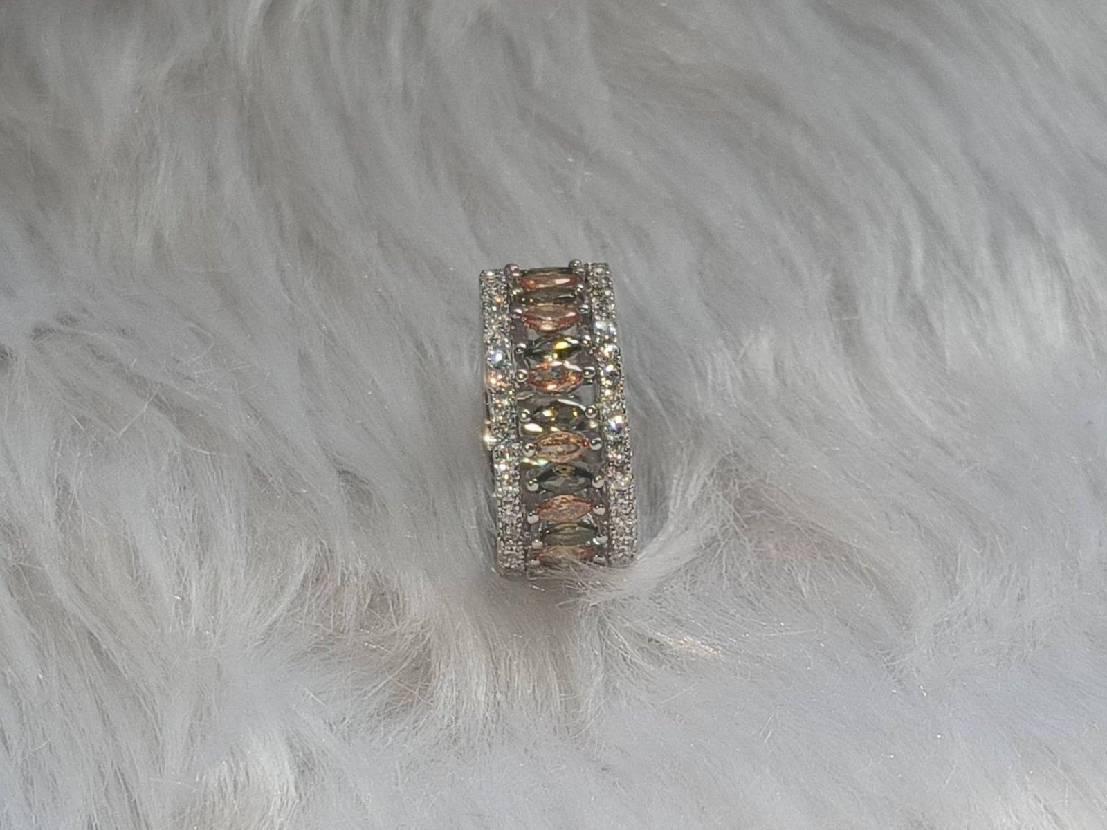 Detachable Crown Finger Ring | 5-in-1 Convertible Ring Design | Adjustable Multi-Style Jewelry for Women & Girls view 2