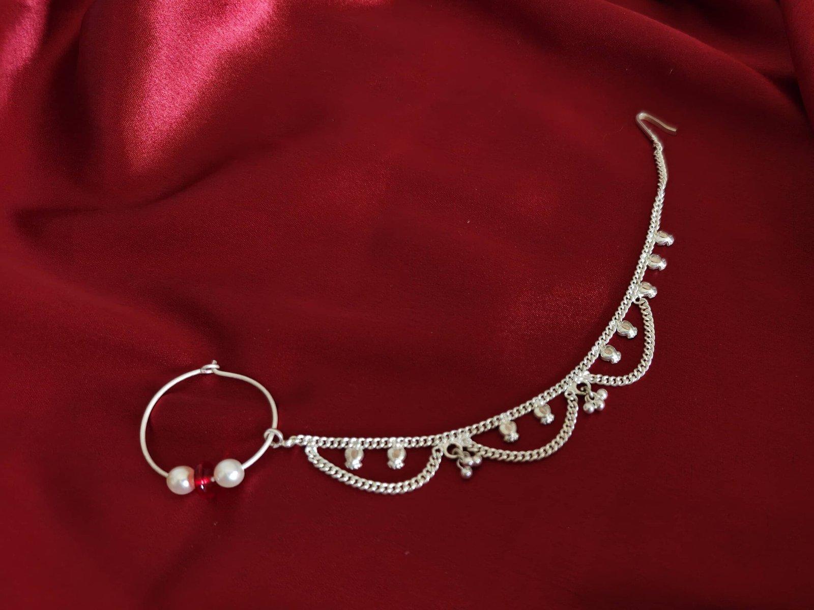 Dugga Noth / Nose Ring with Chain view 2